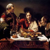 Michelangelo Merisi da Caravaggio, 'The Supper at Emmaus'