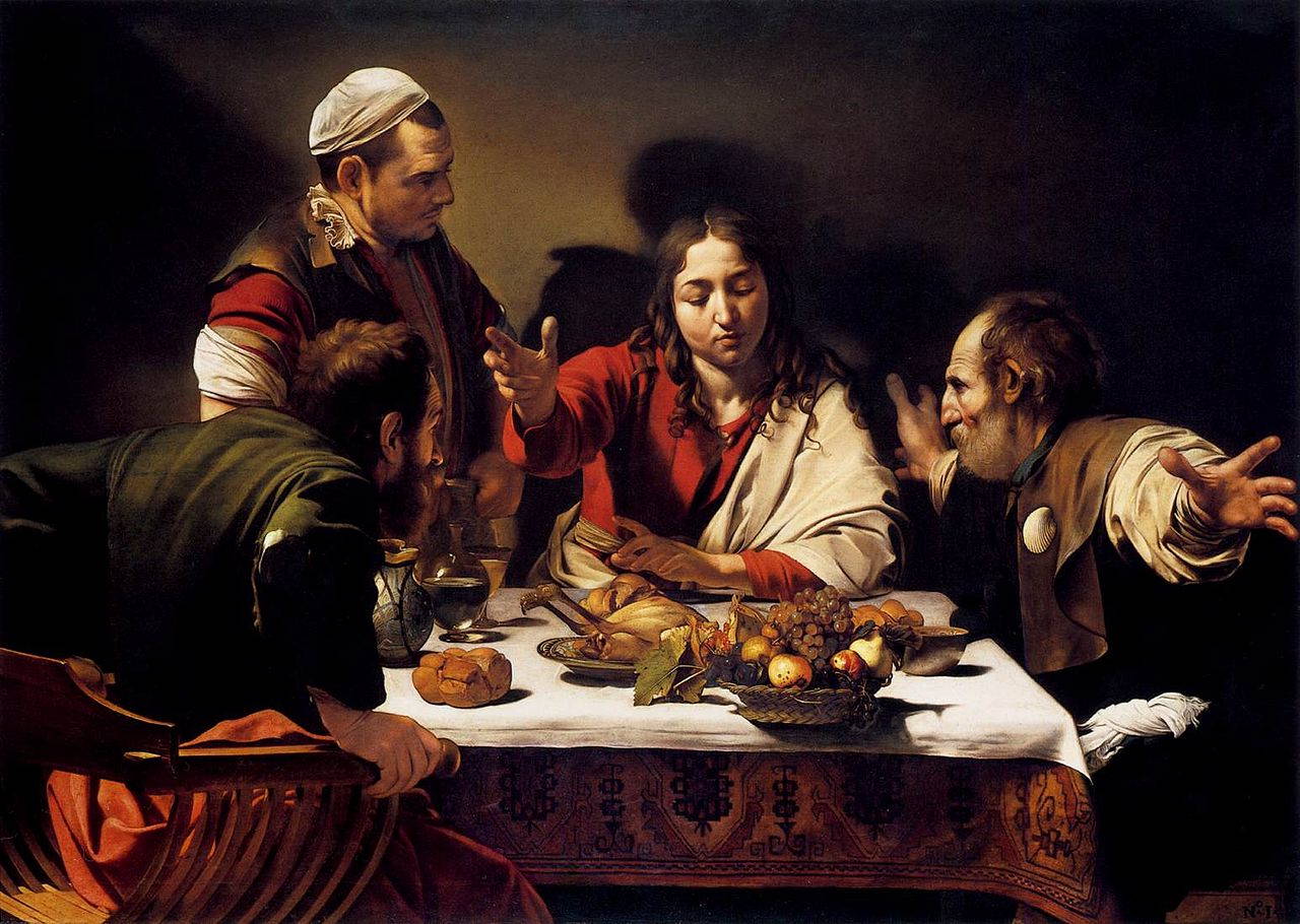 Michelangelo Merisi da Caravaggio, 'The Supper at Emmaus'