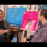 Artist Kaveh Kavoosi, 2024
