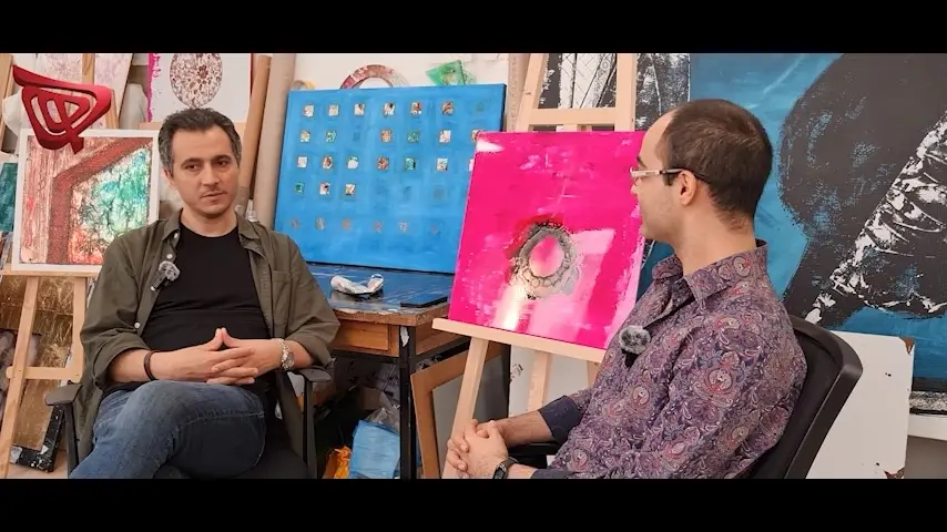Artist Kaveh Kavoosi, 2024