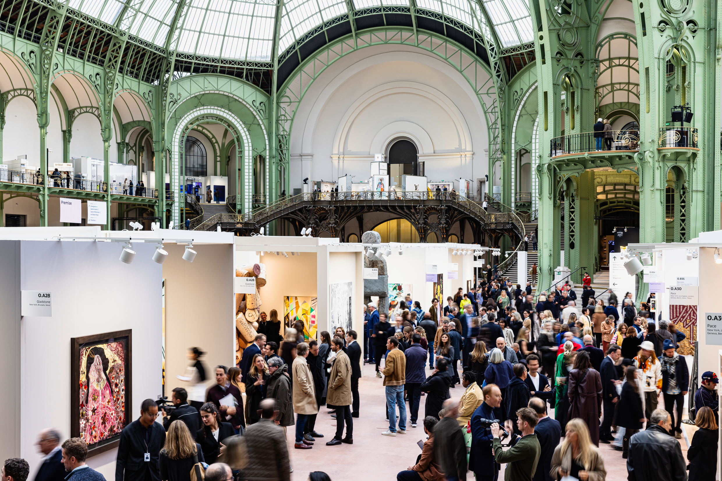 Vue générale d'Art Basel Paris 2026 (Avant-Première), Grand Palais