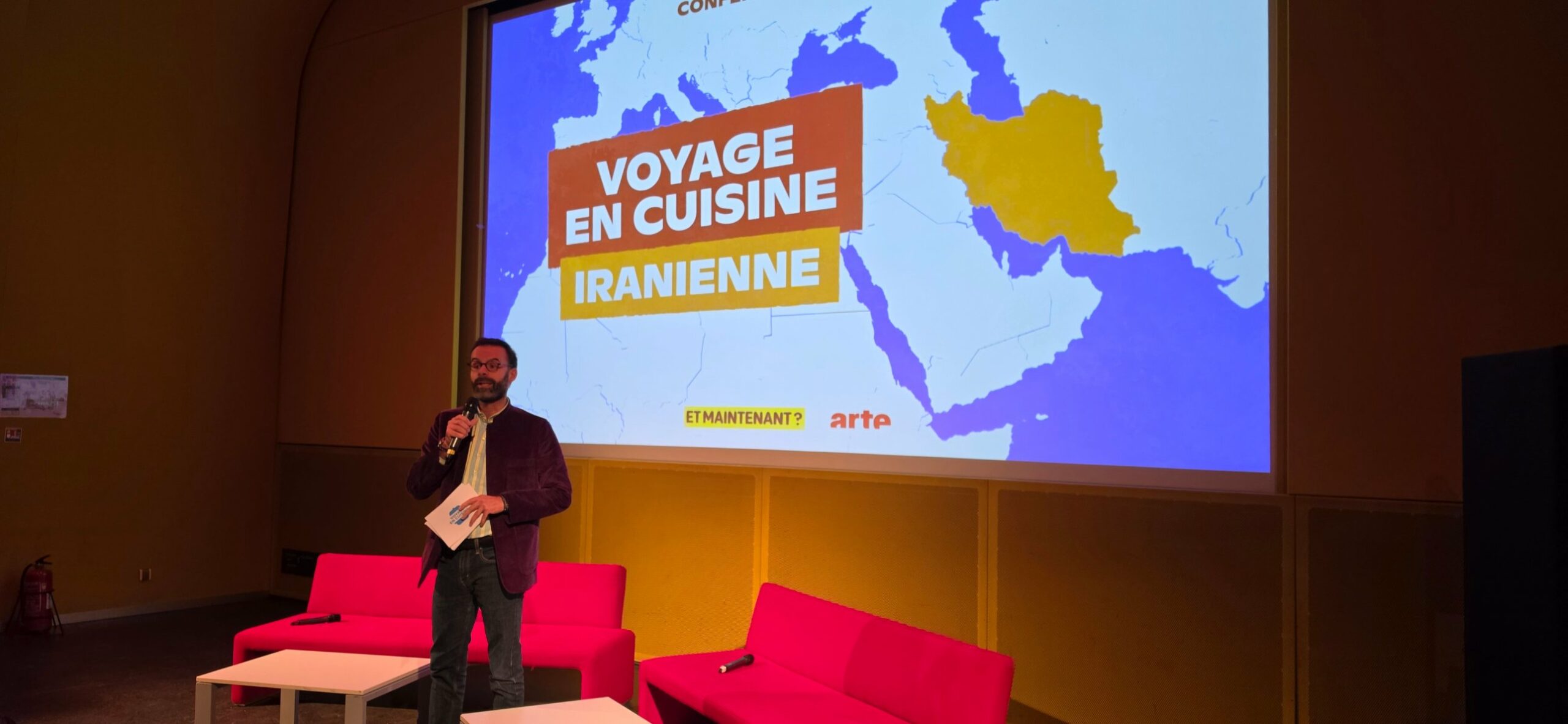Voyage en cuisine iranienne : une conférence dégustation au festival Et maintenant ? d’ARTE