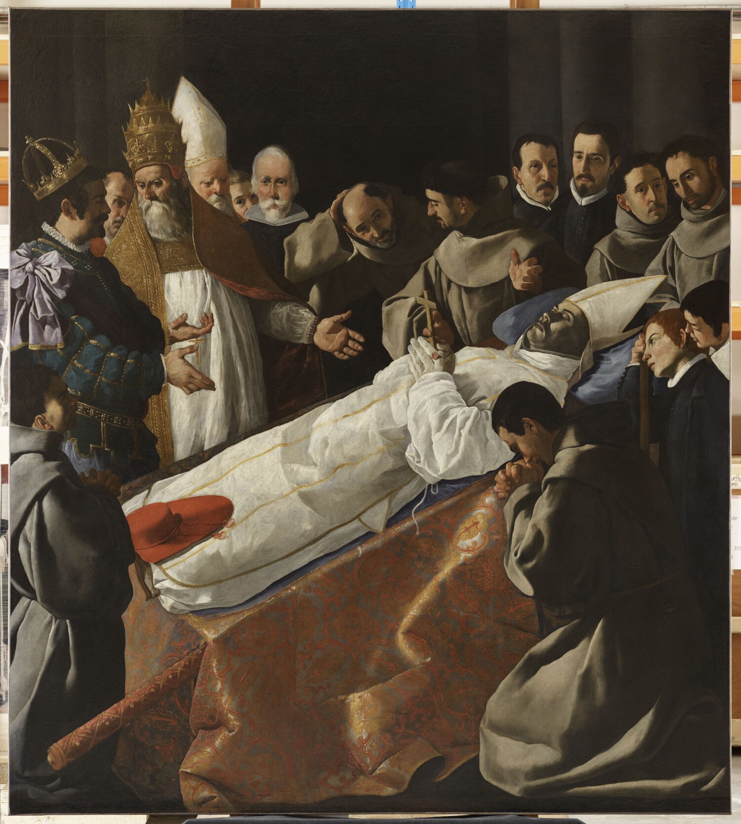 Francisco de Zurbarán, L'Exposition du corps de saint Bonaventure