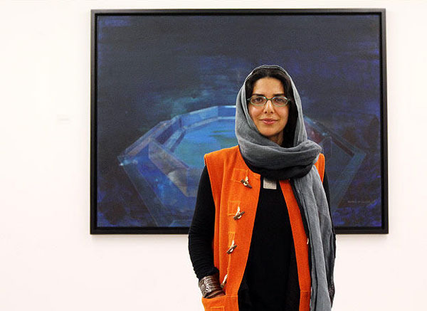  موزه هود محل نمایش آثار بهار بهبهانی نقاش ایرانی