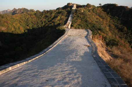 دیوار بزرگ چین مرمت می‌شود