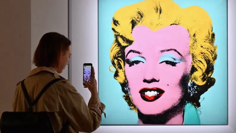  تابلوی مریلین مونرو اثر اندری وارهول رکورد گرانترین اثر هنری قرن بیستم را شکست