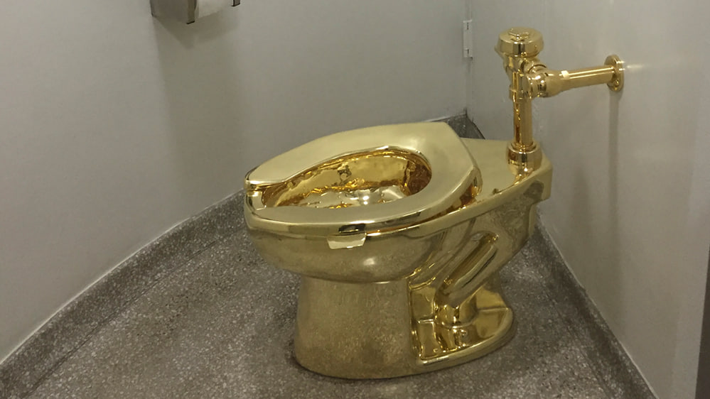 $6 Million Gold Toilet